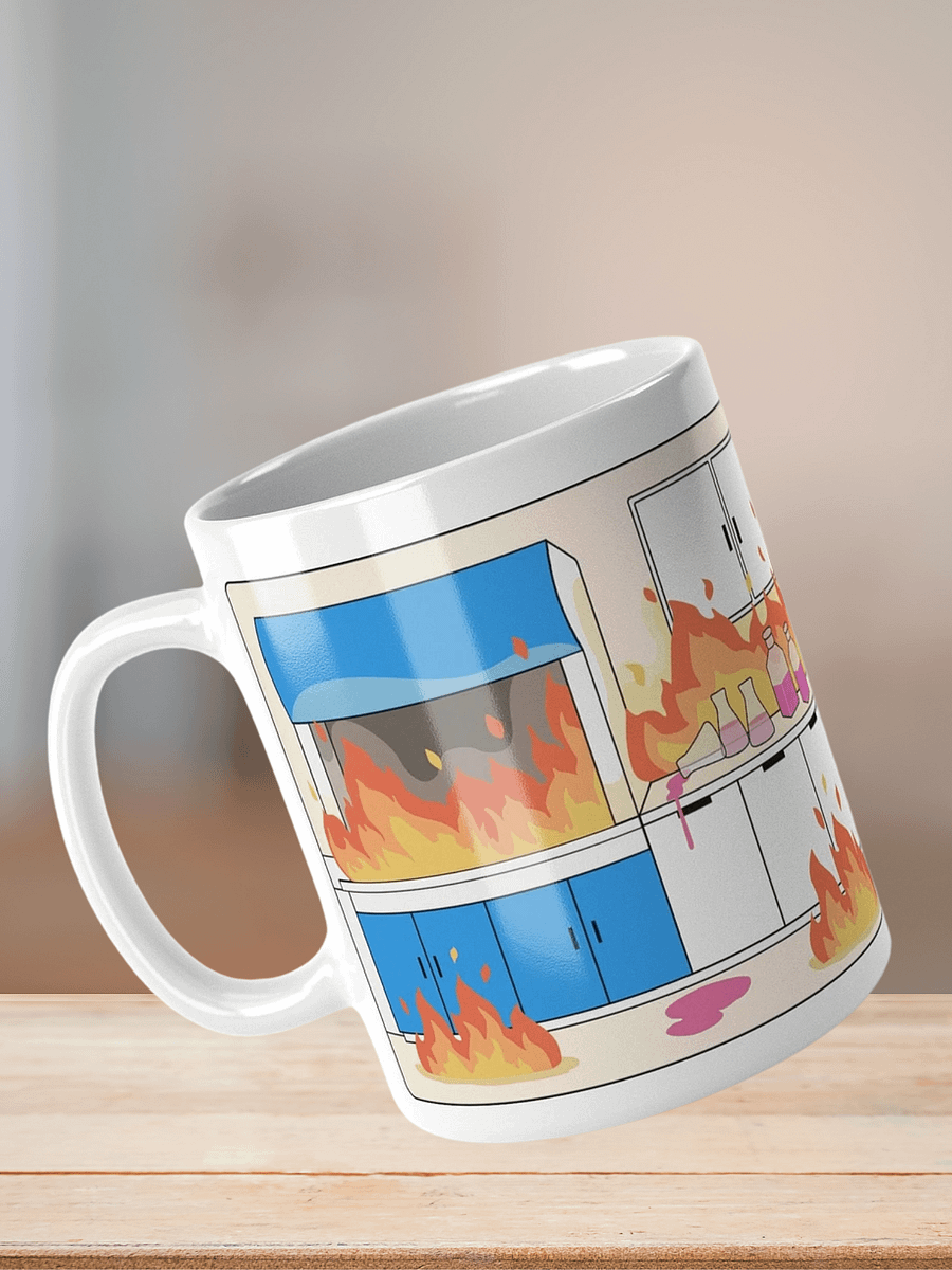 "Burning laboratory" Ceramic mug product image (8)