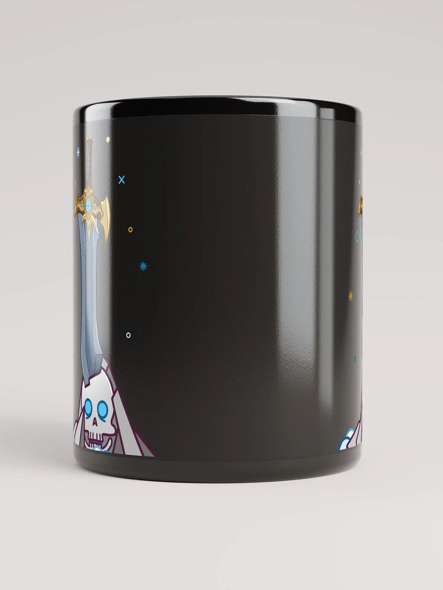 Sword in the Skull - Quel'Serrar Variation - Black Glossy Mug product image (5)