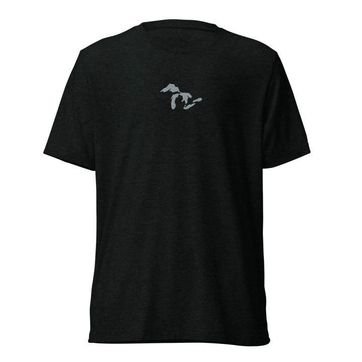 Embroidered Tri-Blend Great Lakes Minimalist Tee product image (1)