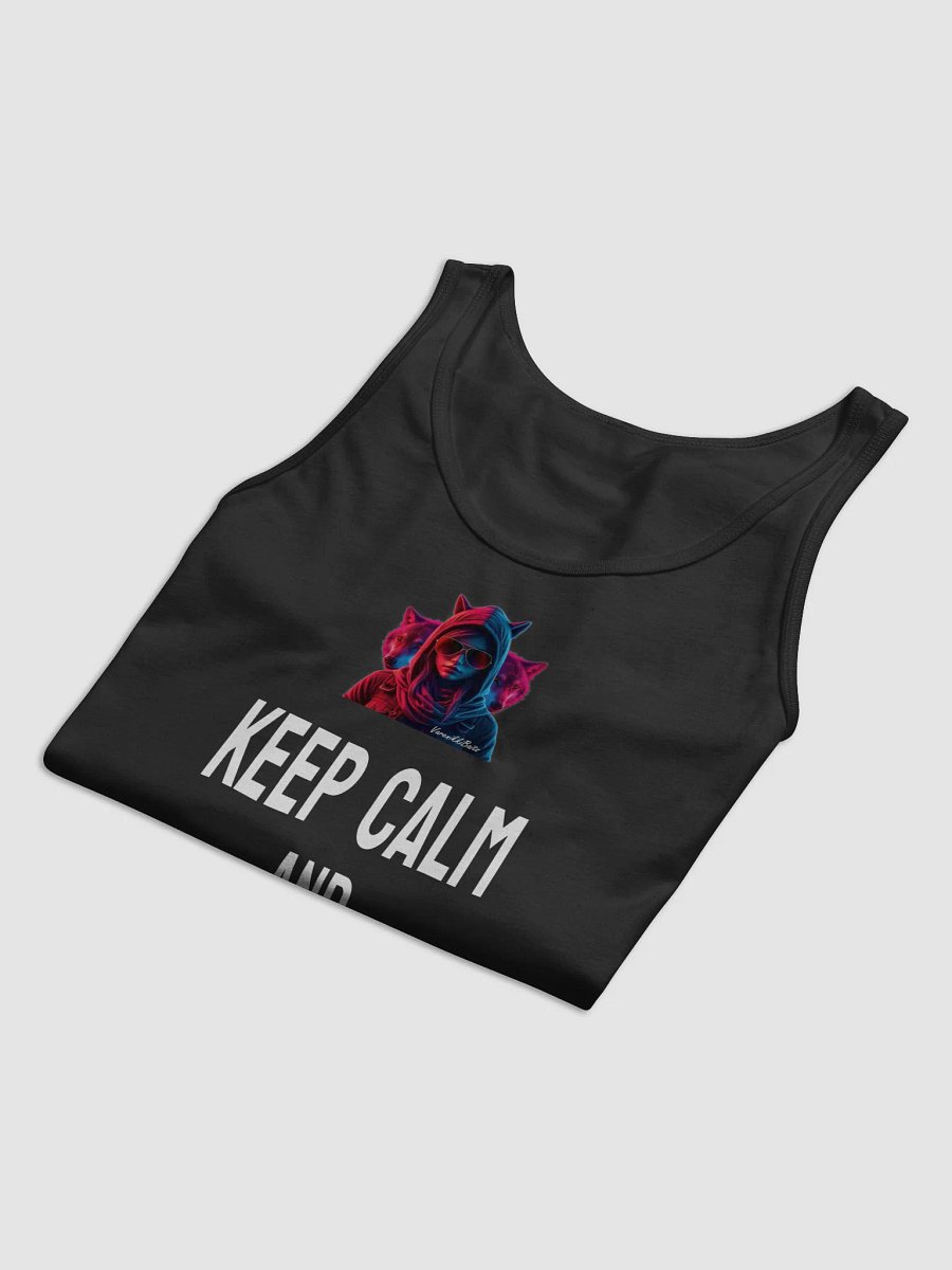 Keep Calm Tank Top - Dark product image (2)
