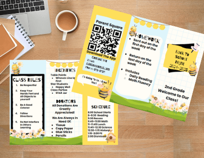 Bee Back to School Brochure product image (1)