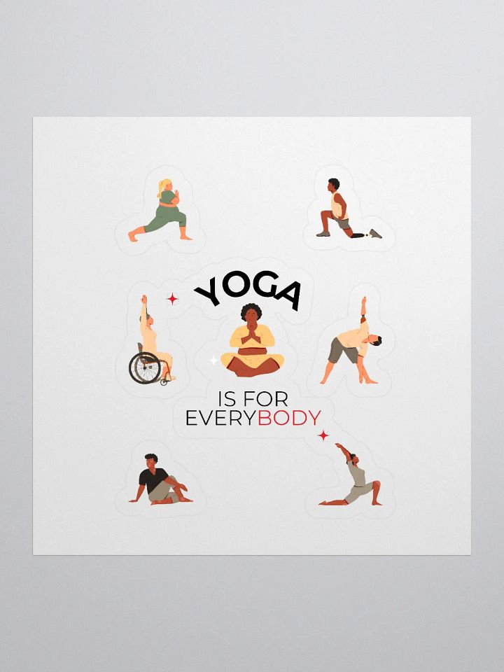 Yoga for Everybody Sticker product image (1)