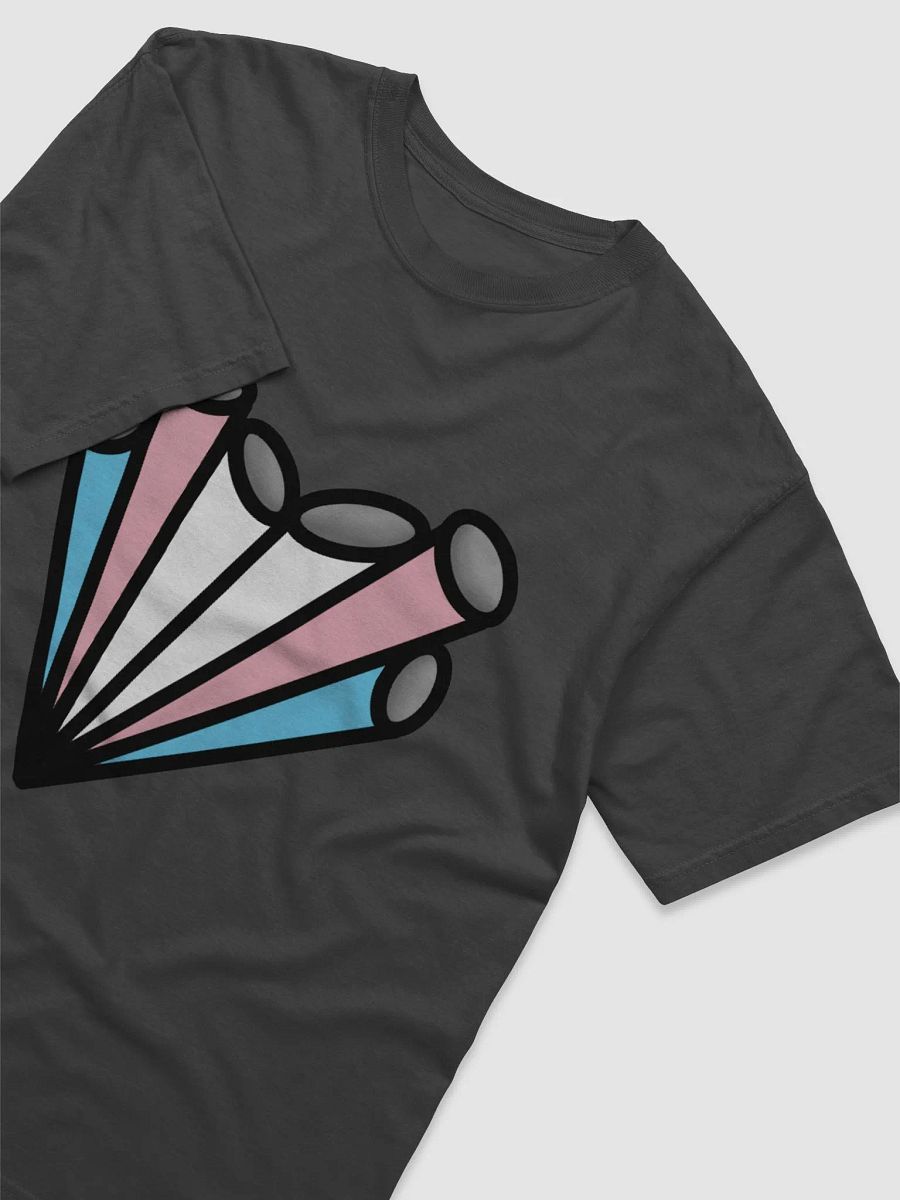 Trans Pride Pipe Heart comfy tee product image (3)