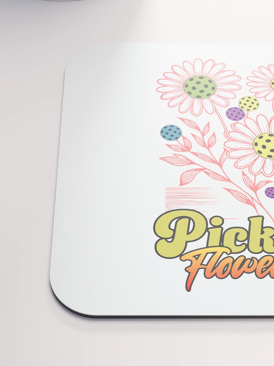 Pickleball Flower Power Mouse Pad product image (6)