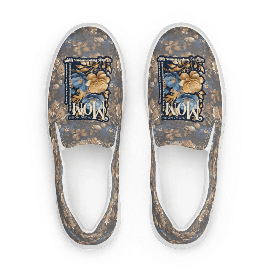 Funny Mom Floral All Over Print Shoes product image (8)