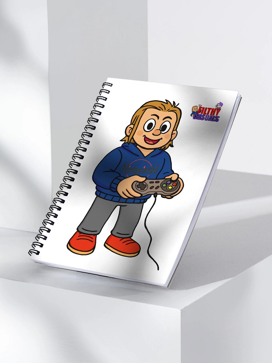The Filthy Casuals Spiral Notebook product image (3)
