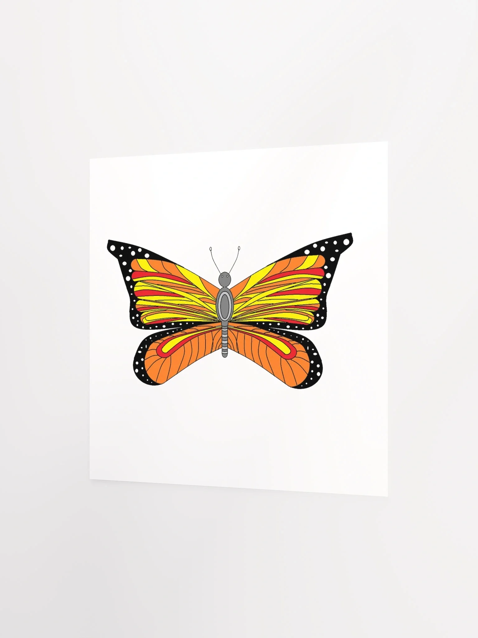 Vibrant Butterfly Wings Poster product image (2)