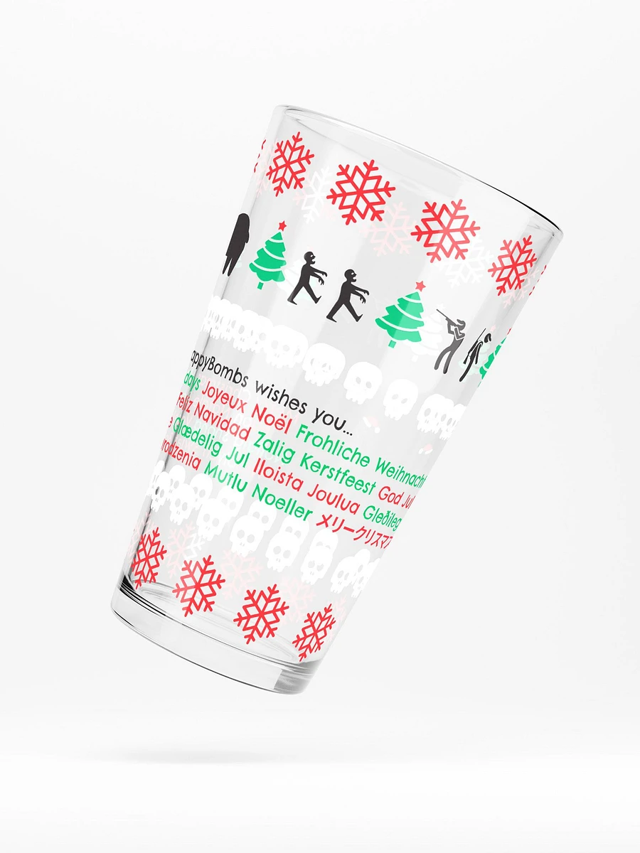 Limited Edition HappyBombs Christmas Glass product image (5)