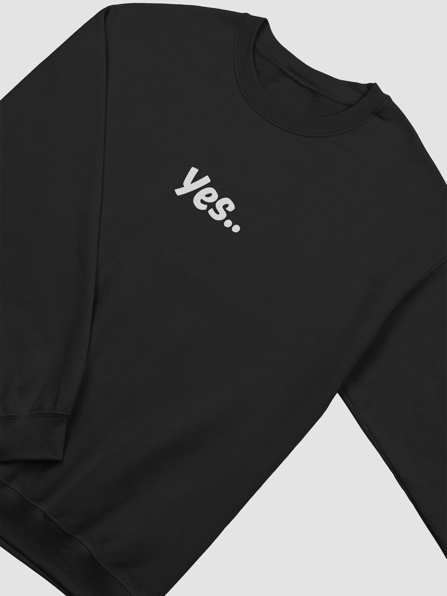 “Yes..” My Vibe Crewneck Sweatshirt #2 product image (3)