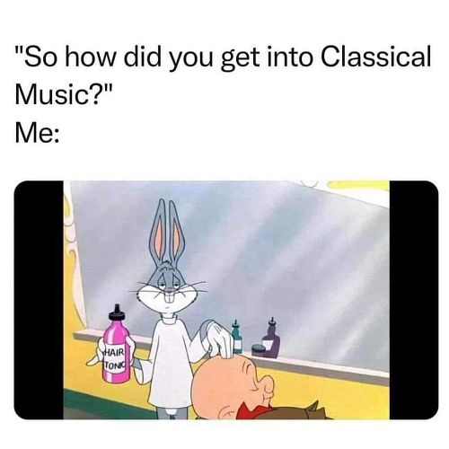 Nothing like some Looney Tunes to get some culture in you 🤣
