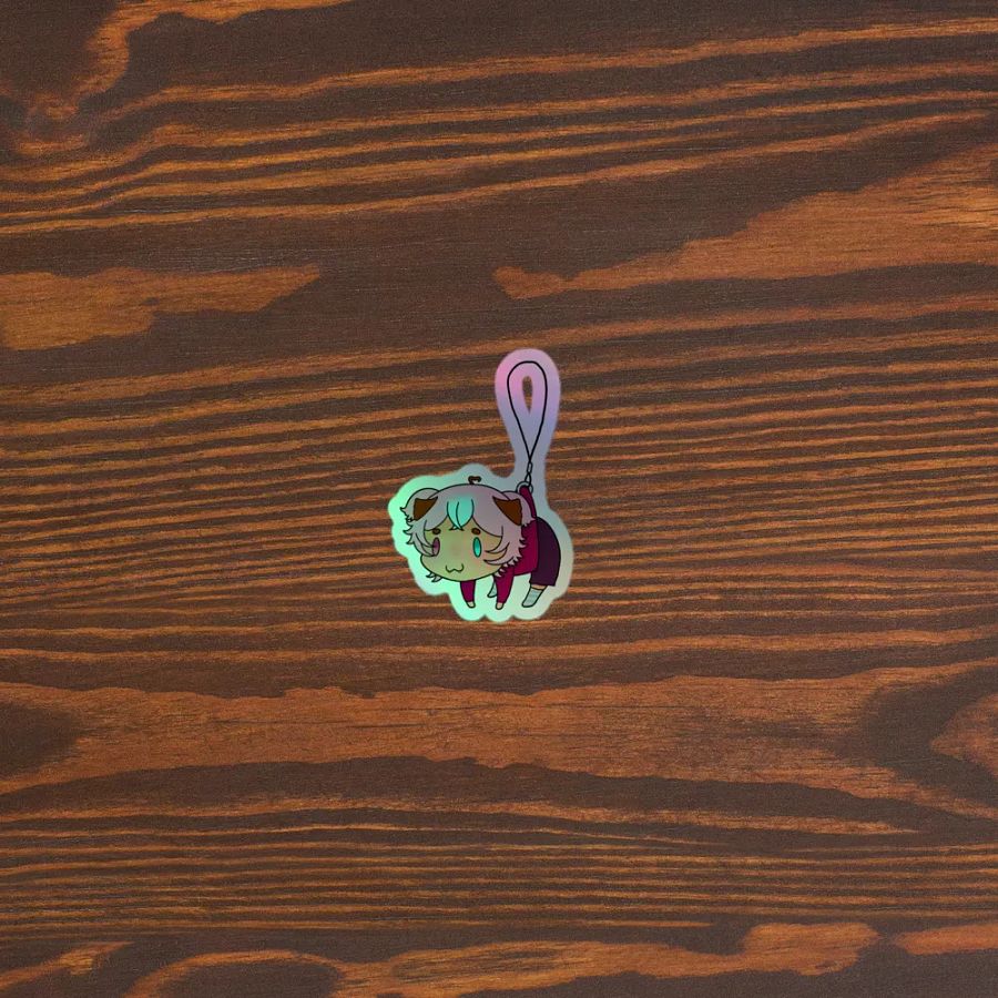 Keychain Bean (Holographic sticker) product image (5)