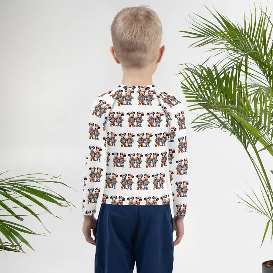Cartoon Duo Adventure All-Over Print Rash Guard product image (7)