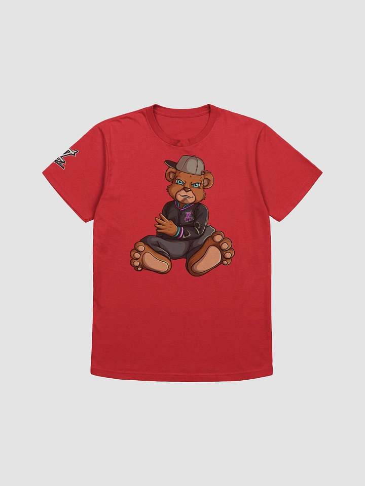 Sitting Bear Red T-Shirt product image (1)