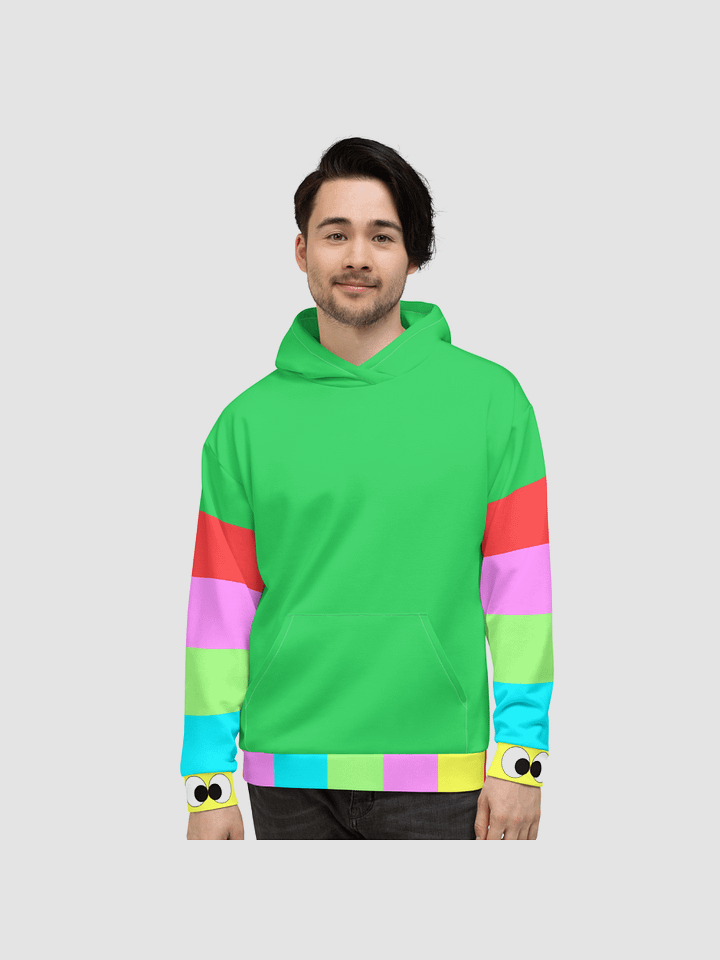 ♡‧₊˚ Rainbow Caterpillar Hoodie ♡‧₊˚ ~Plus Size Friendly!~ product image (2)