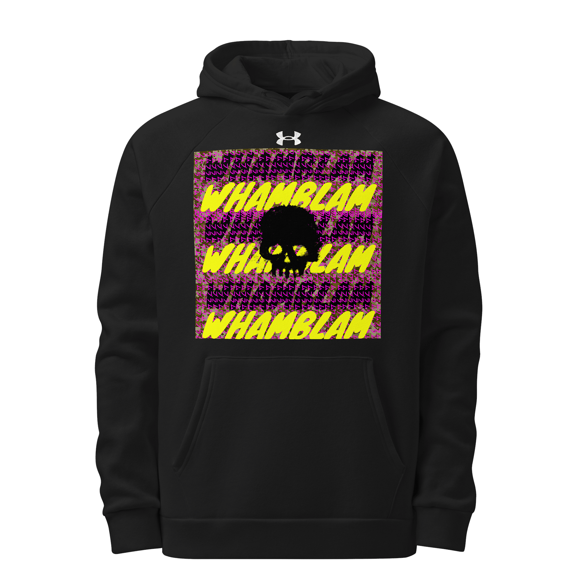 Pixelated Skull Camo Hoodie product image (1)