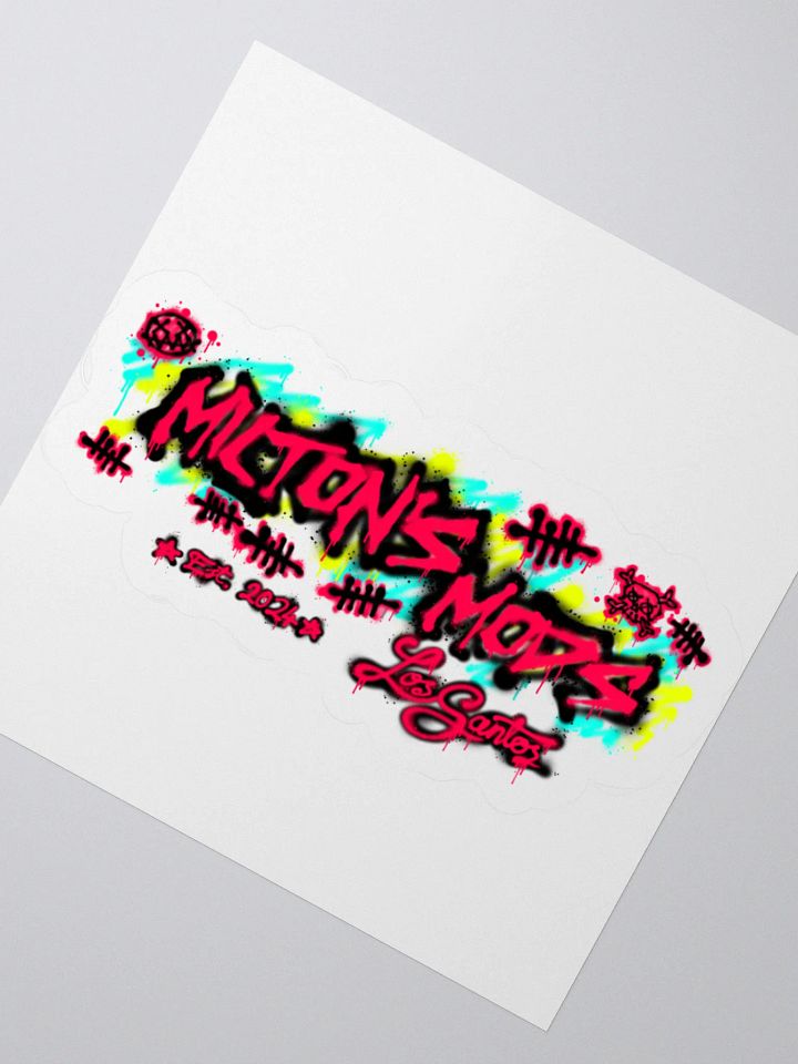 Milton's Mods Spraypaint Sticker product image (4)