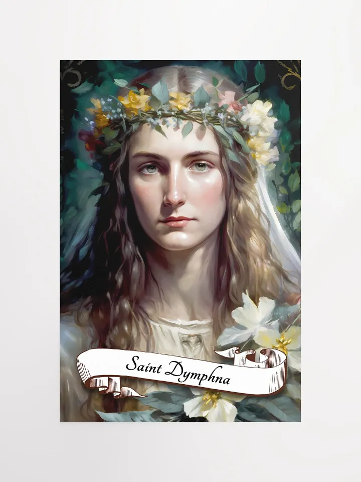 Saint Dymphna Poster product image (2)