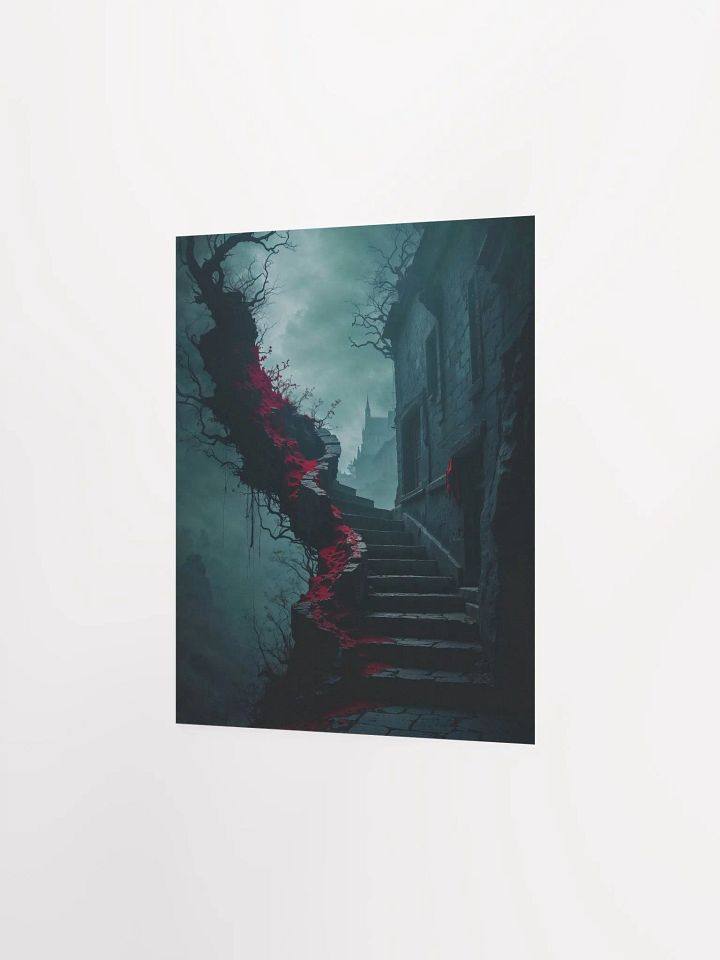 Crimson Ascent Matte Poster product image (13)