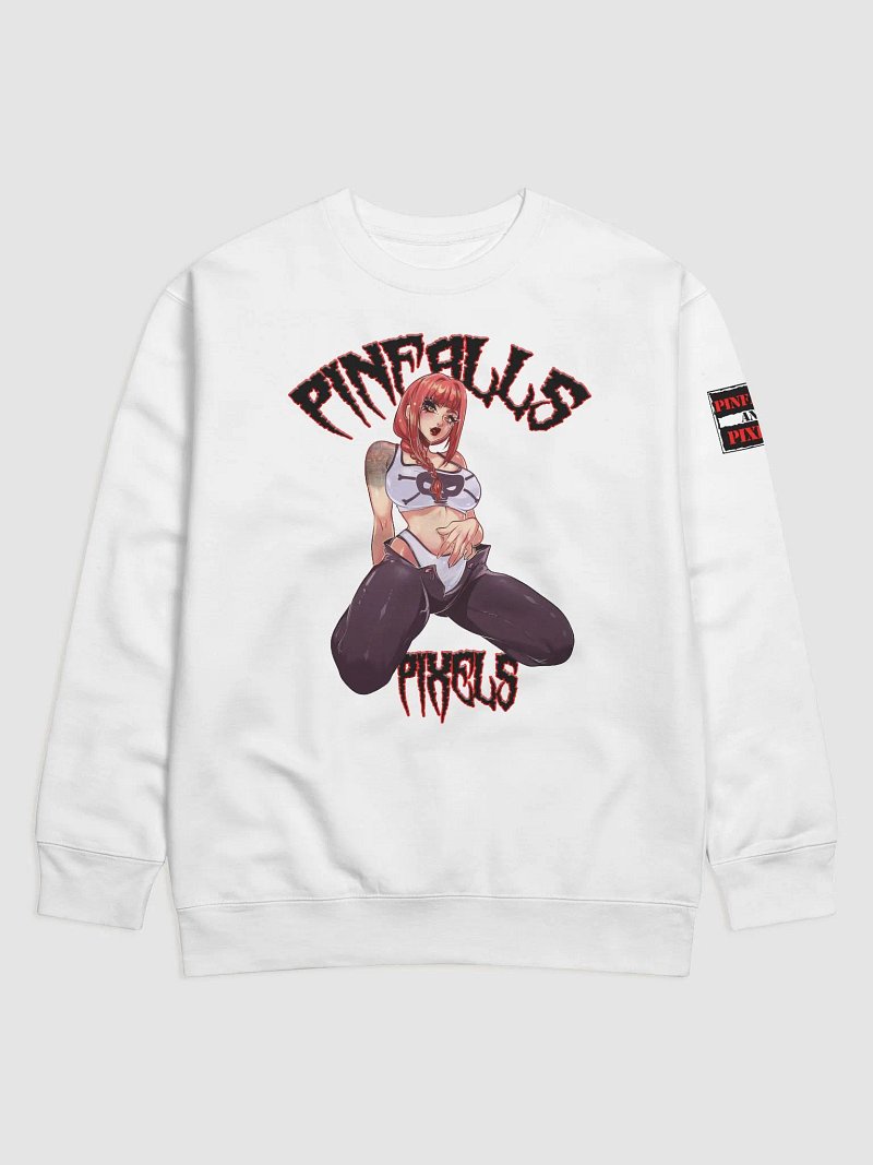 Makima x Lita Cosplay White Sweatshirt