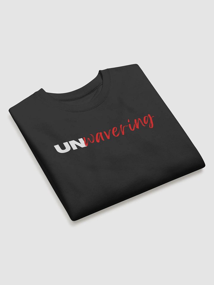 Unwavering Script Premium Sweatshirt product image (2)
