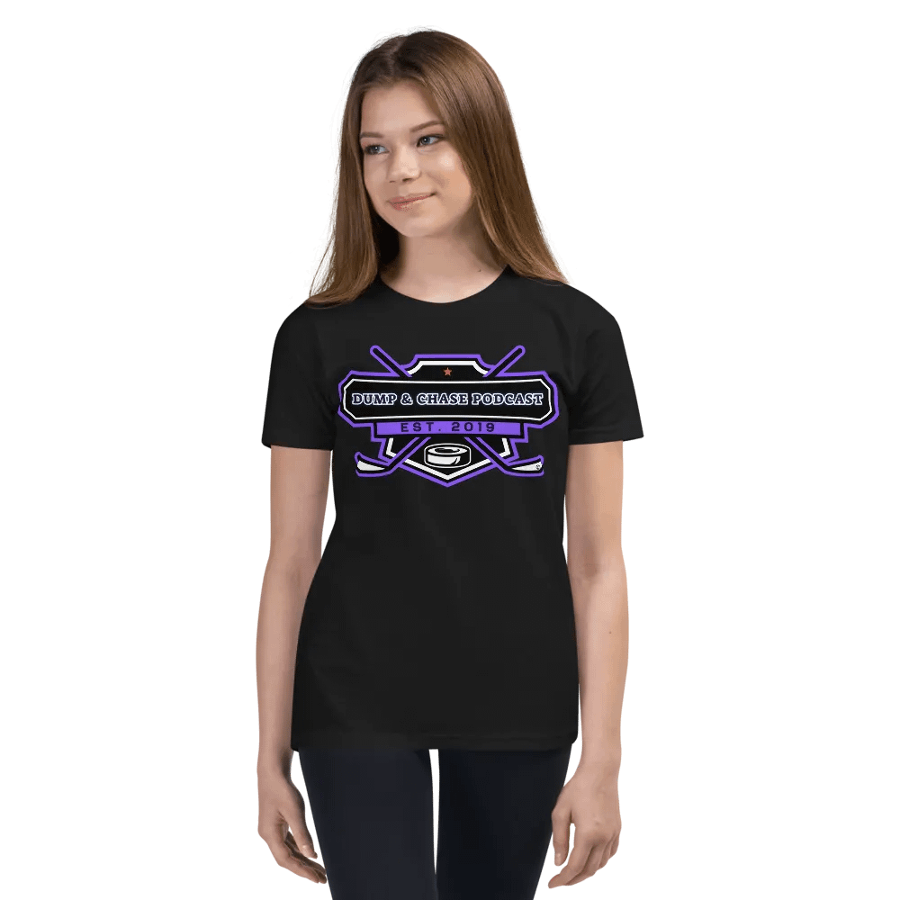Dump & Chase Podcast Youth T-Shirt product image (3)