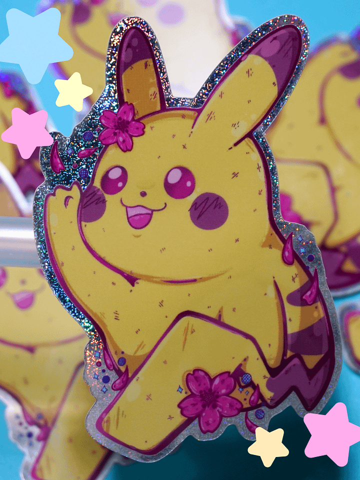 Sakura Pikachu 🌸🌸 (Pixie Dust) product image (2)