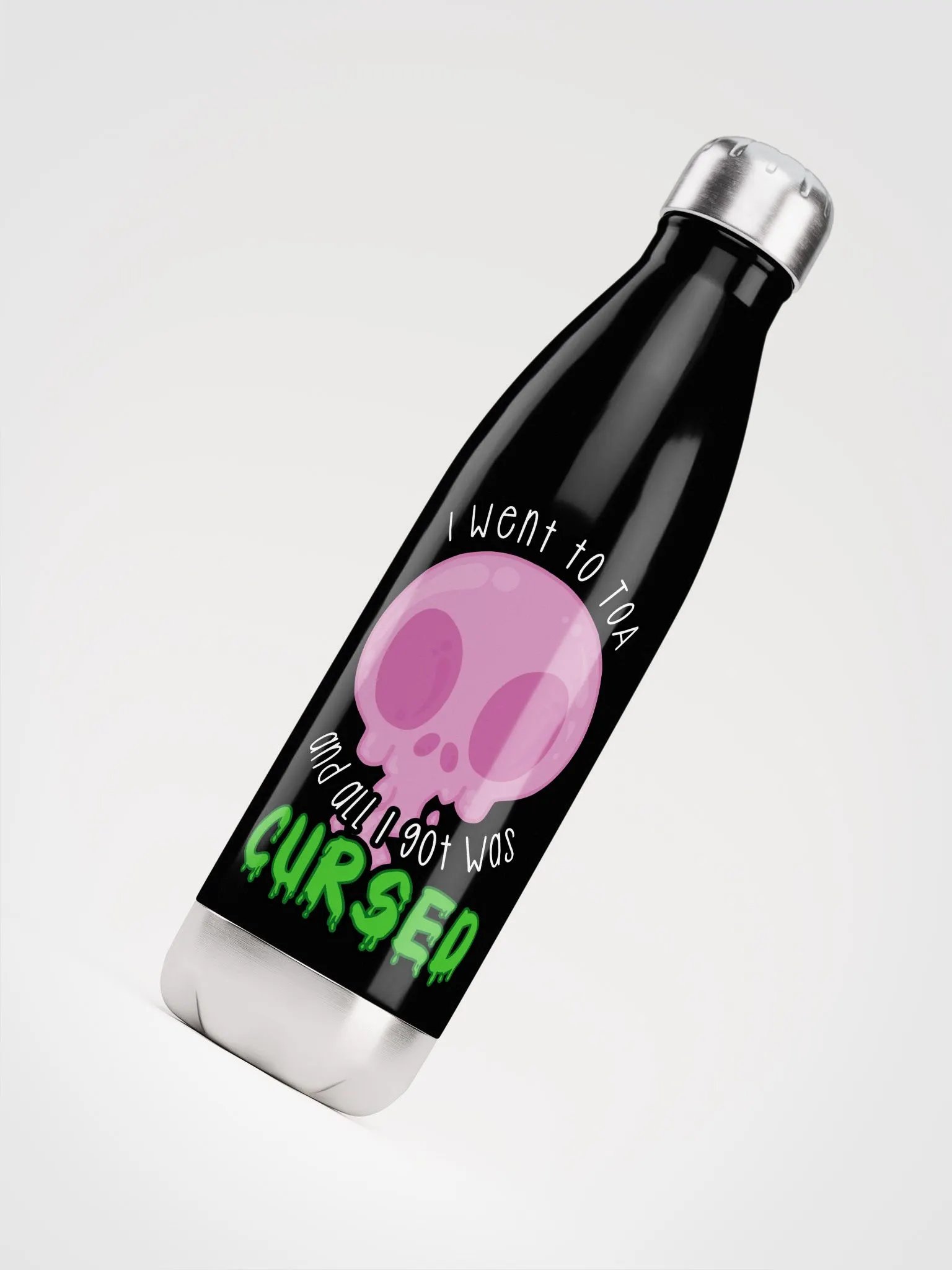 All I Got Was Cursed - Paladin - Water Bottle [Stainless Steel] product image (4)