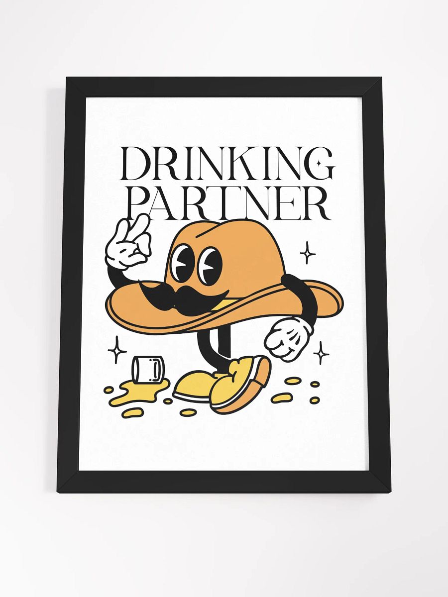 Drinking Partner - Framed Poster product image (4)