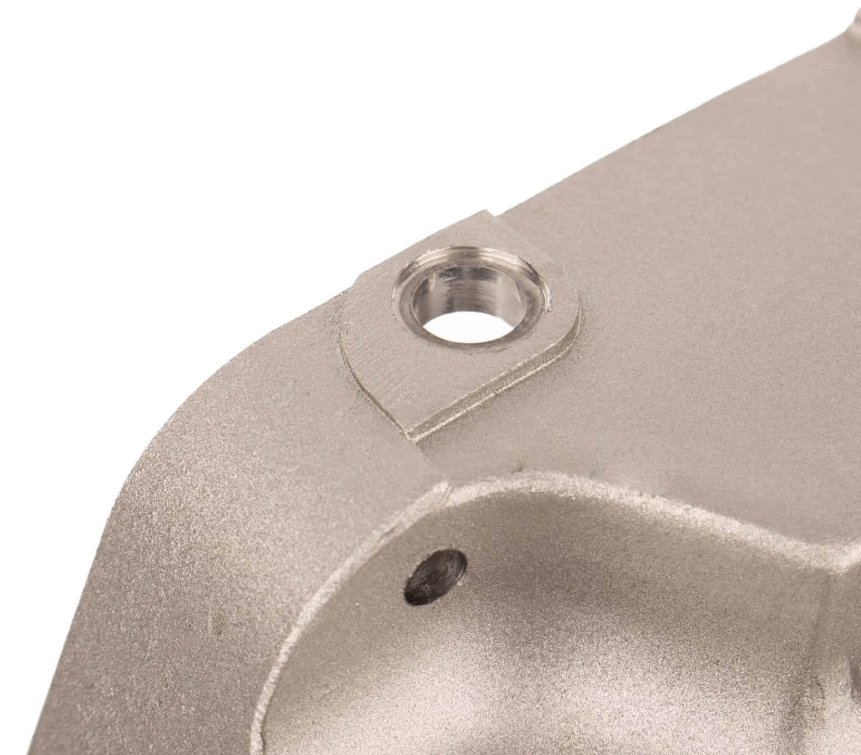 Gehäuse - Motorgehäuse f. Simson Motor M541-543 (60km/h) - silbermetallic lackiert - gebohrt auf Ø46,2mm product image (7)