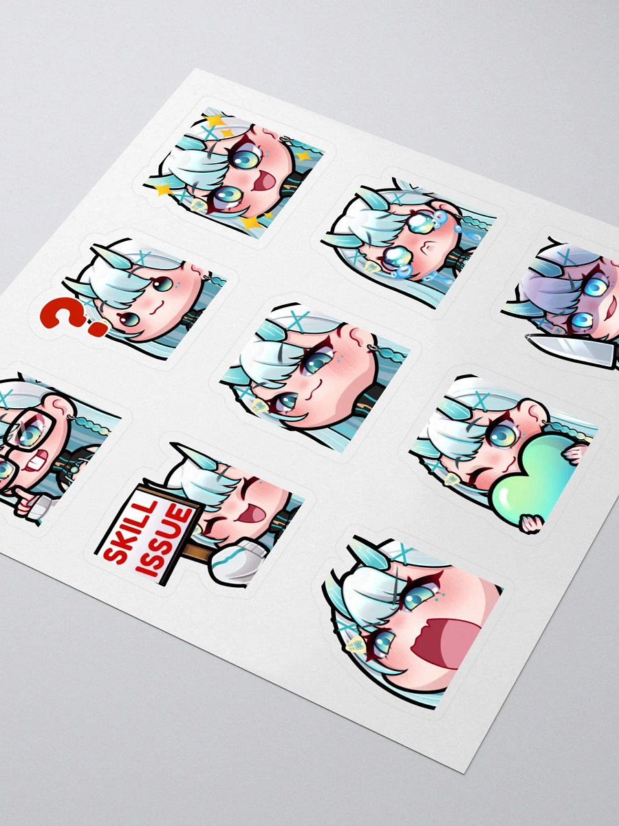 [FINAL SALE] Emote Sticker Pack product image (3)