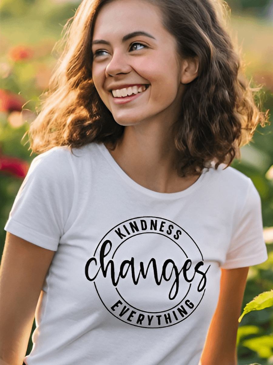 Kindness Change Everything - Women's White T-Shirt product image (1)