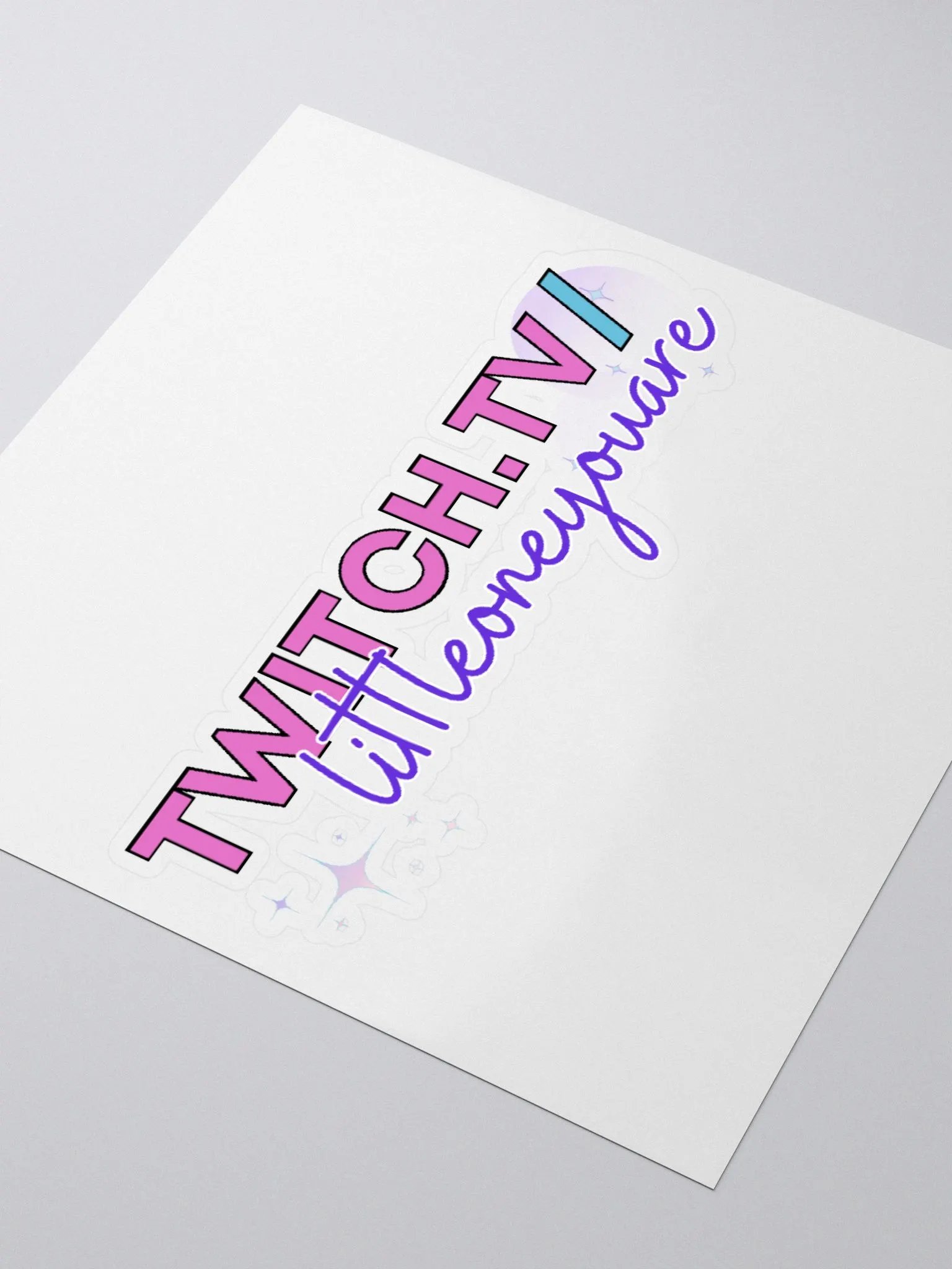 Twitch Channel Sticker Non-Holographic product image (3)