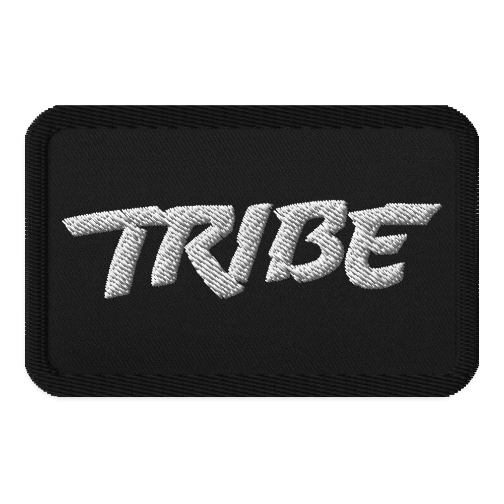 Tribe Embroidered Patch (Rectangle) product image (1)