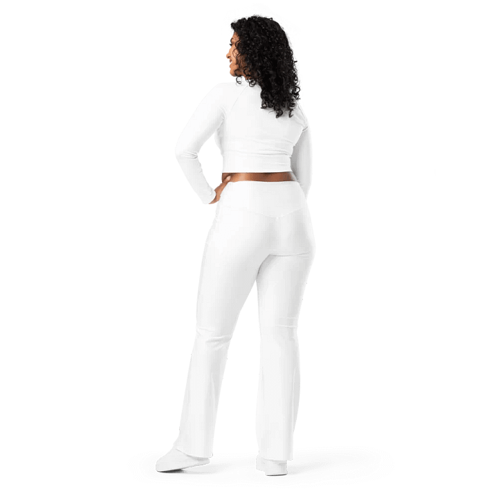 TDS Music Women's White Flare Leggings product image (2)