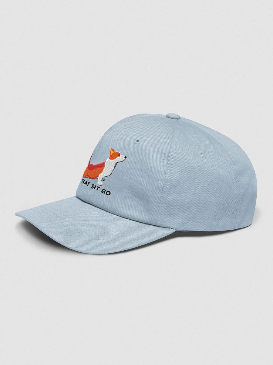 Let that Sit Go Classic Dad Hat(Embroidered) of a Cardigan Welsh Corgi product image (14)