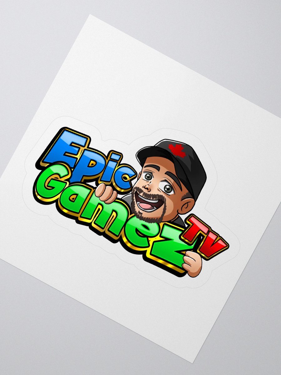 EGTV Kiss Cut Sticker product image (2)