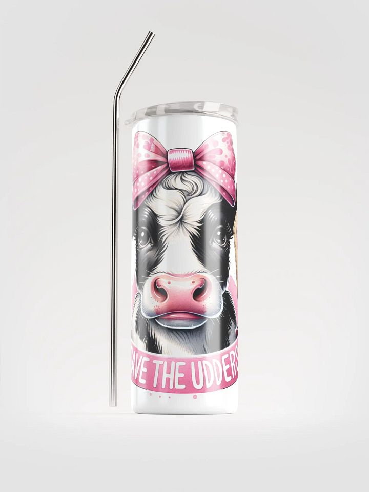 20 oz Save the Udders Skinny Tumbler product image (2)
