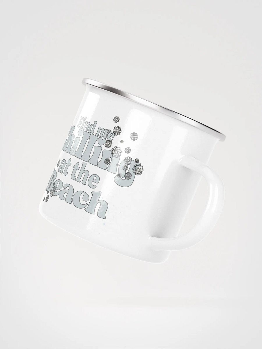 Beach Chilling Enamel Mug product image (3)