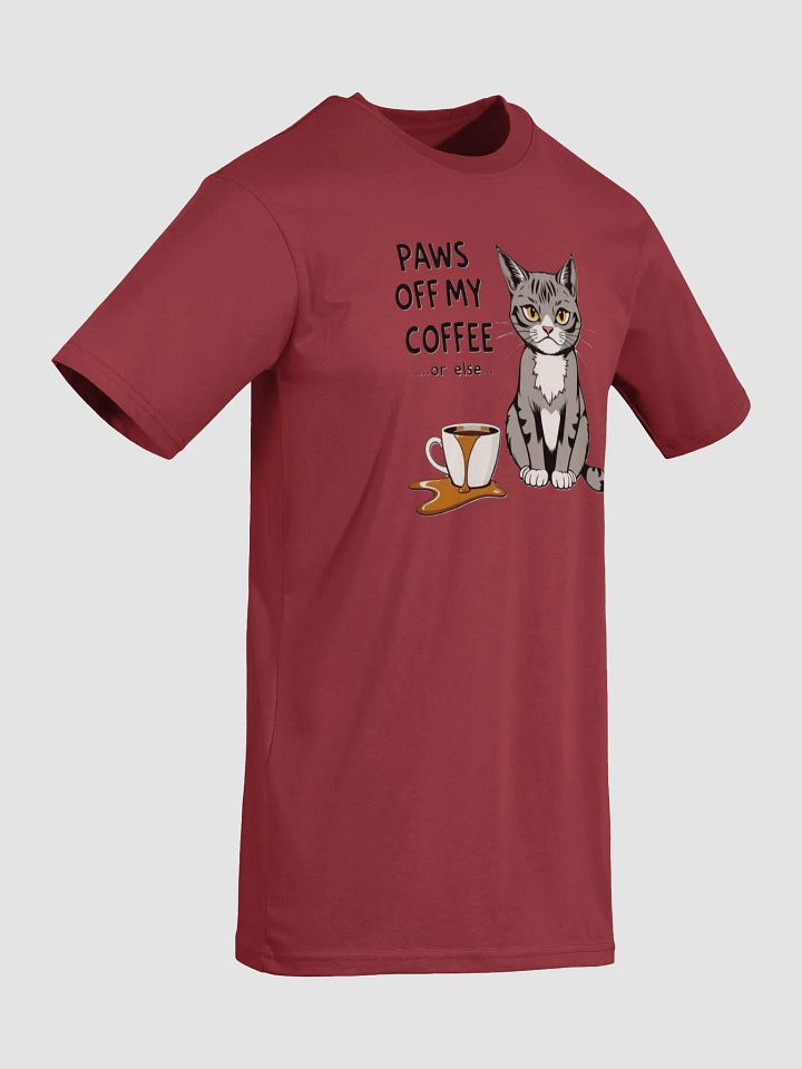 Grumpy Cat Coffee Warning Men's Tee product image (9)
