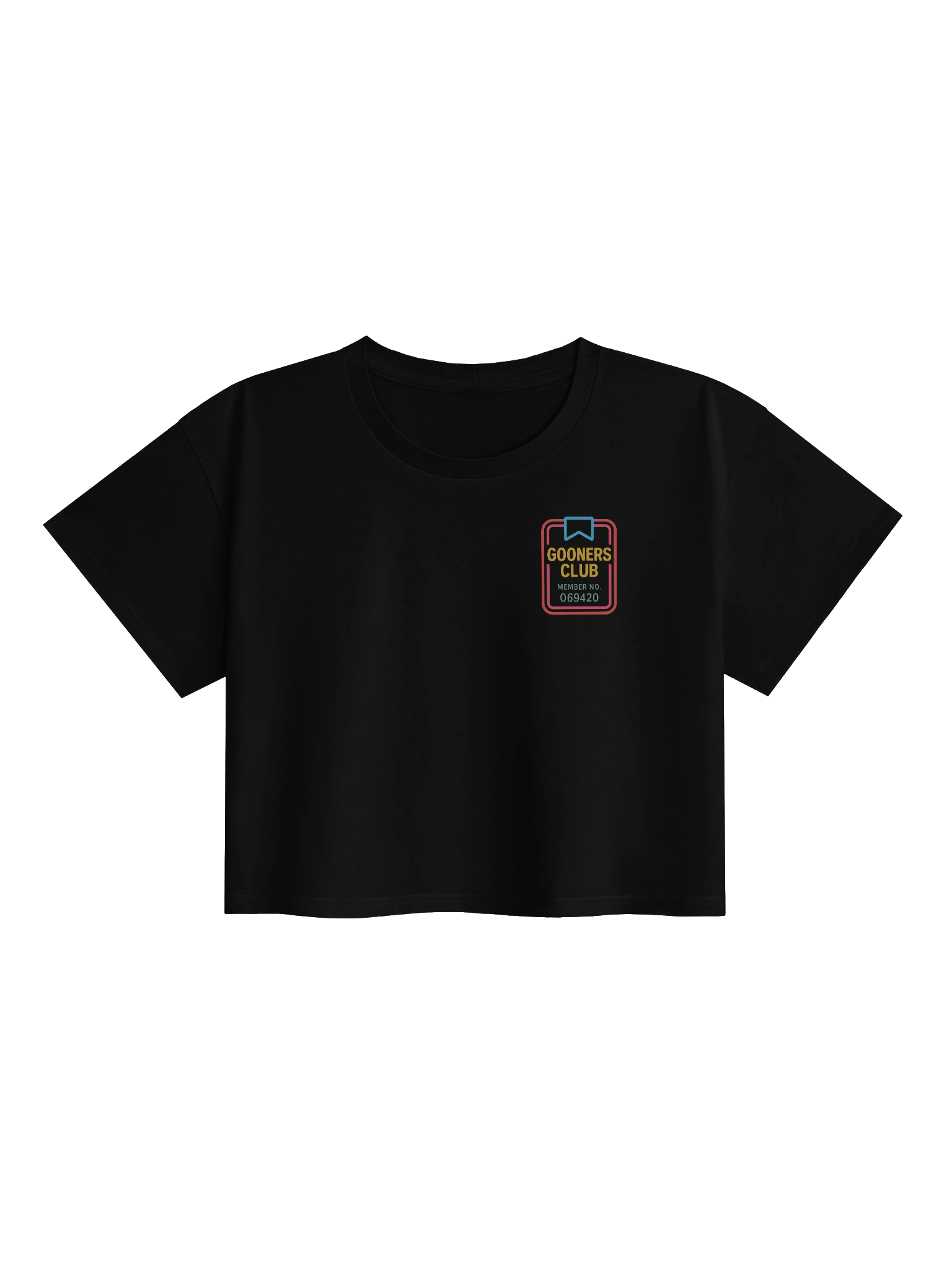 Gooners Club Member Crop Top product image (1)