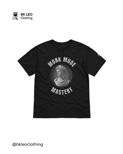 Monk Mode Mastery Relaxed T-shirt Link in Bio!
Description 
100% ring-spun cotton
Heavyweight fabric (6.1 oz)
Relaxed fit
#BK...