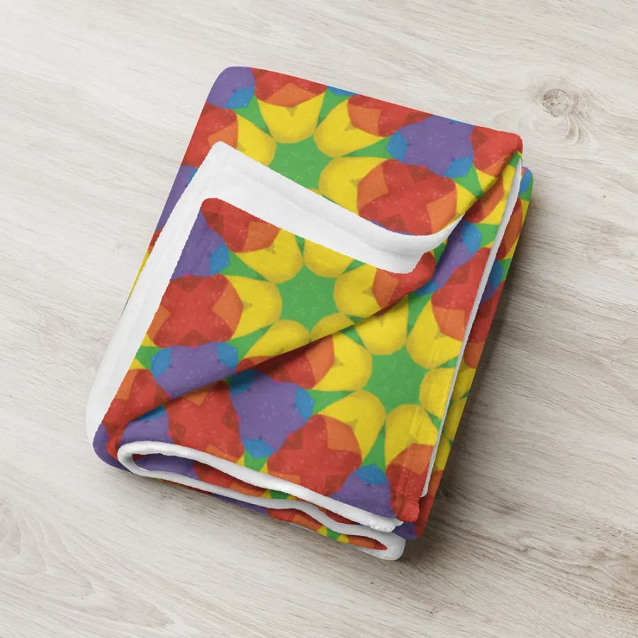 Cozy Rainbow Blanket for Kids product image (7)