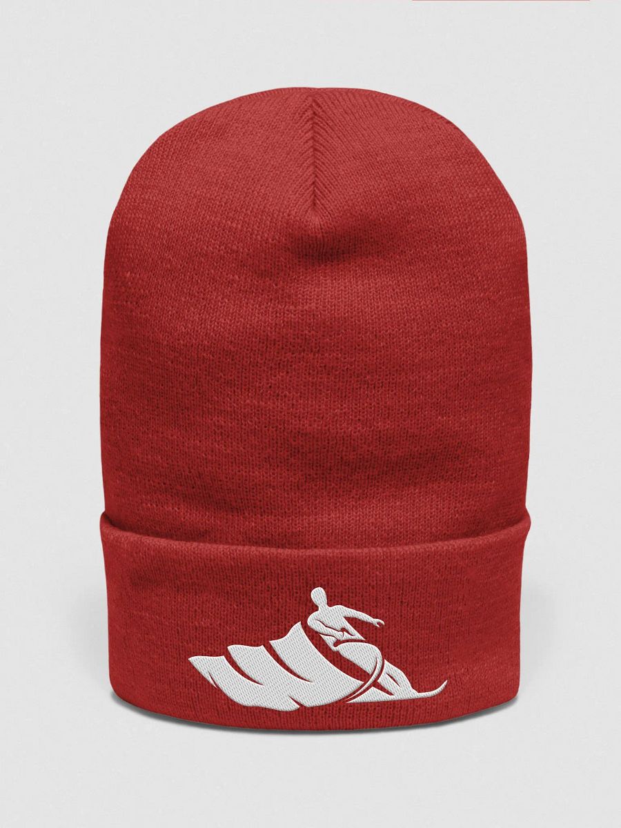 Wisconsin Waterski Beanie (Red) product image (1)