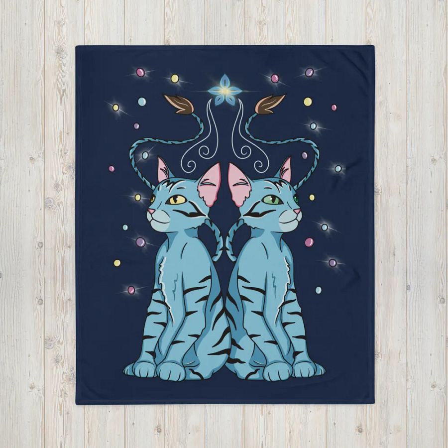 Catvatar Throw Blanket product image (4)
