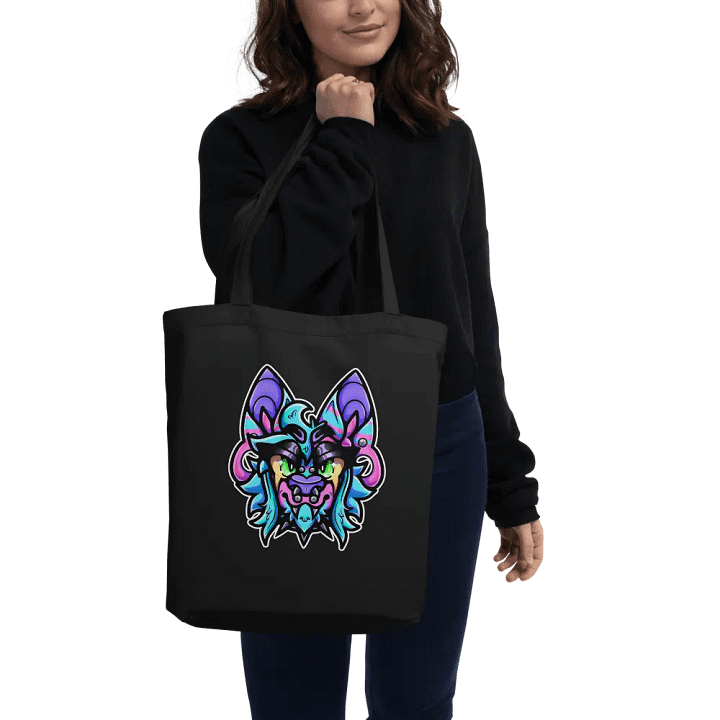 MatchaEXE Symmetrical Icon + Logo Tote Bag product image (2)