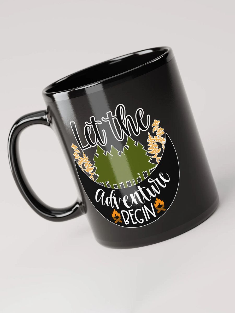 Adventure Awaits Black Coffee Mug product image (6)