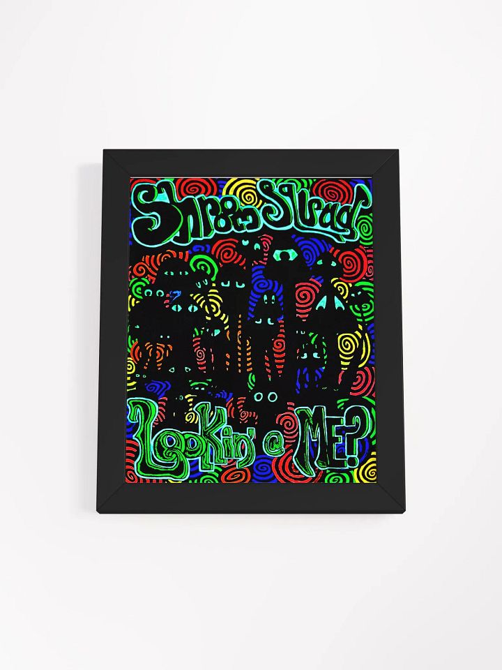 Shroom Squad Psychedelic Eyes Framed Poster product image (1)