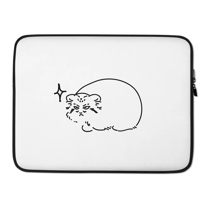 Grumpy Manul - Laptop Sleeve product image (2)