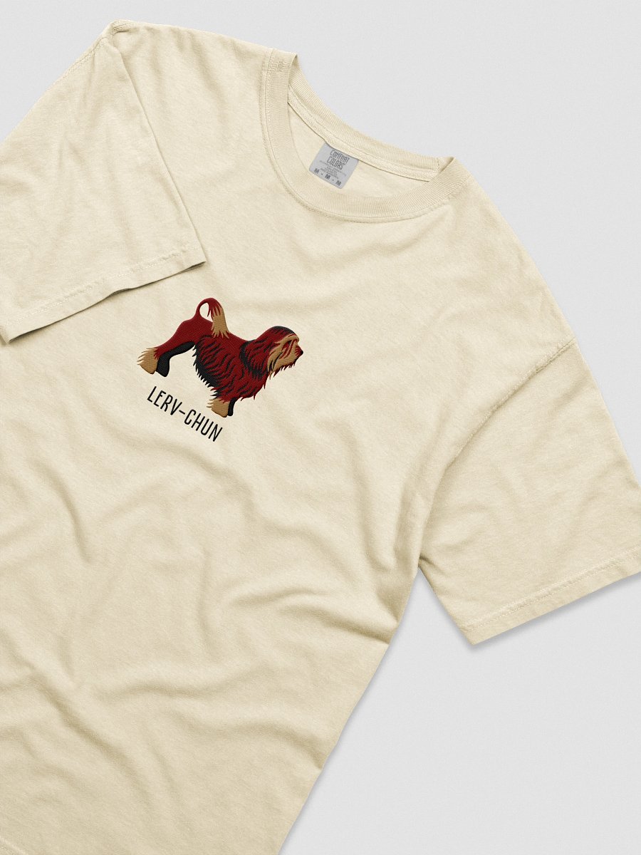 Lerv-Chun T-Shirt(Embroidered) of a Lowchen(Chocolate) product image (65)