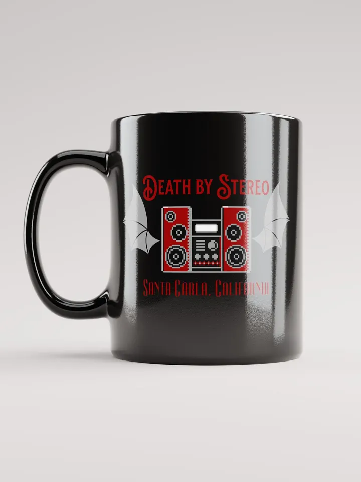 Stereo Black Glossy Mug product image (1)